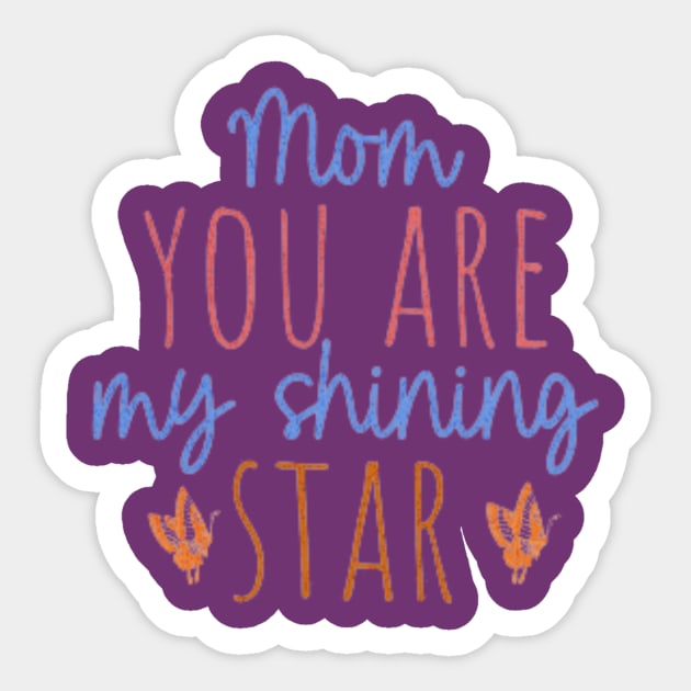 Mom Gift Designs Sticker by AyushiCreations